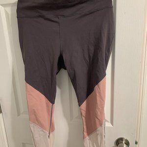 Fabletics Tri-Colored Leggings